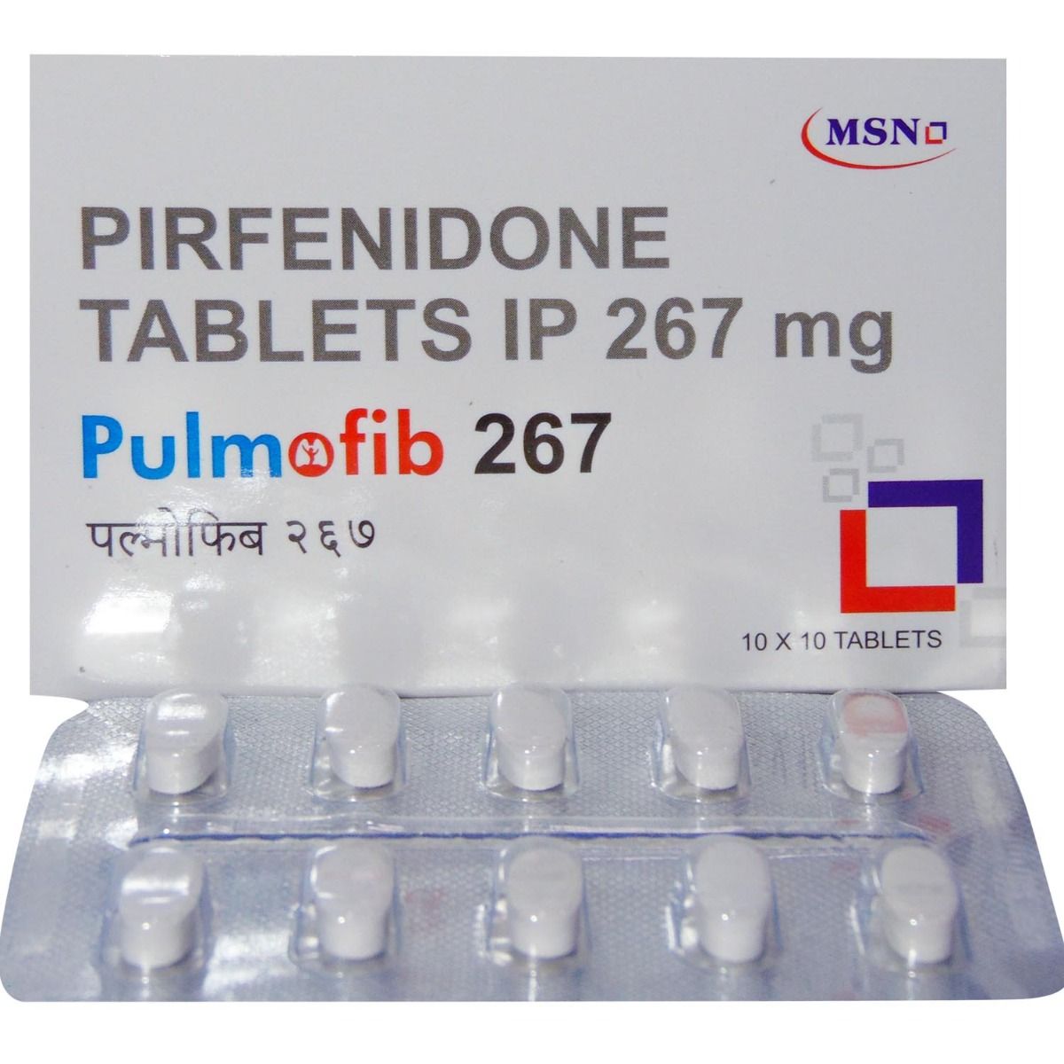 Pulmofib 267 Tablet 10's, Pack of 10 TABLETS