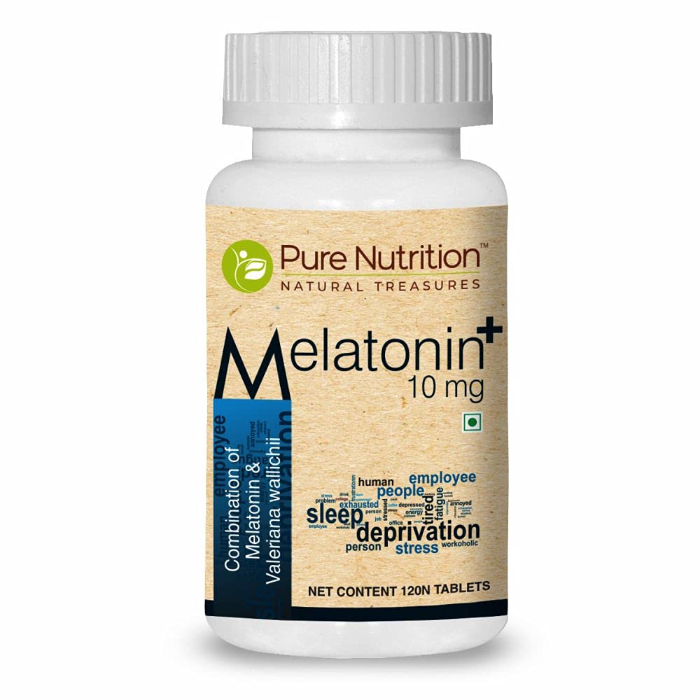 Pure Nutrition Melatonin Plus 10 Mg 120 Tablets Price Uses Side