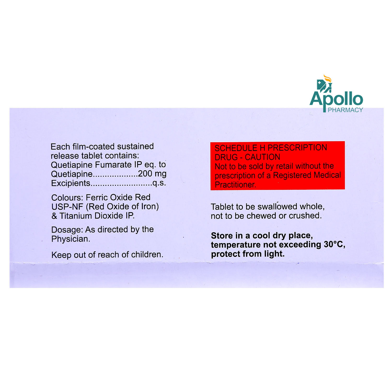 Q PIN SR 200MG TABLET 10'S Price, Uses, Side Effects, Composition