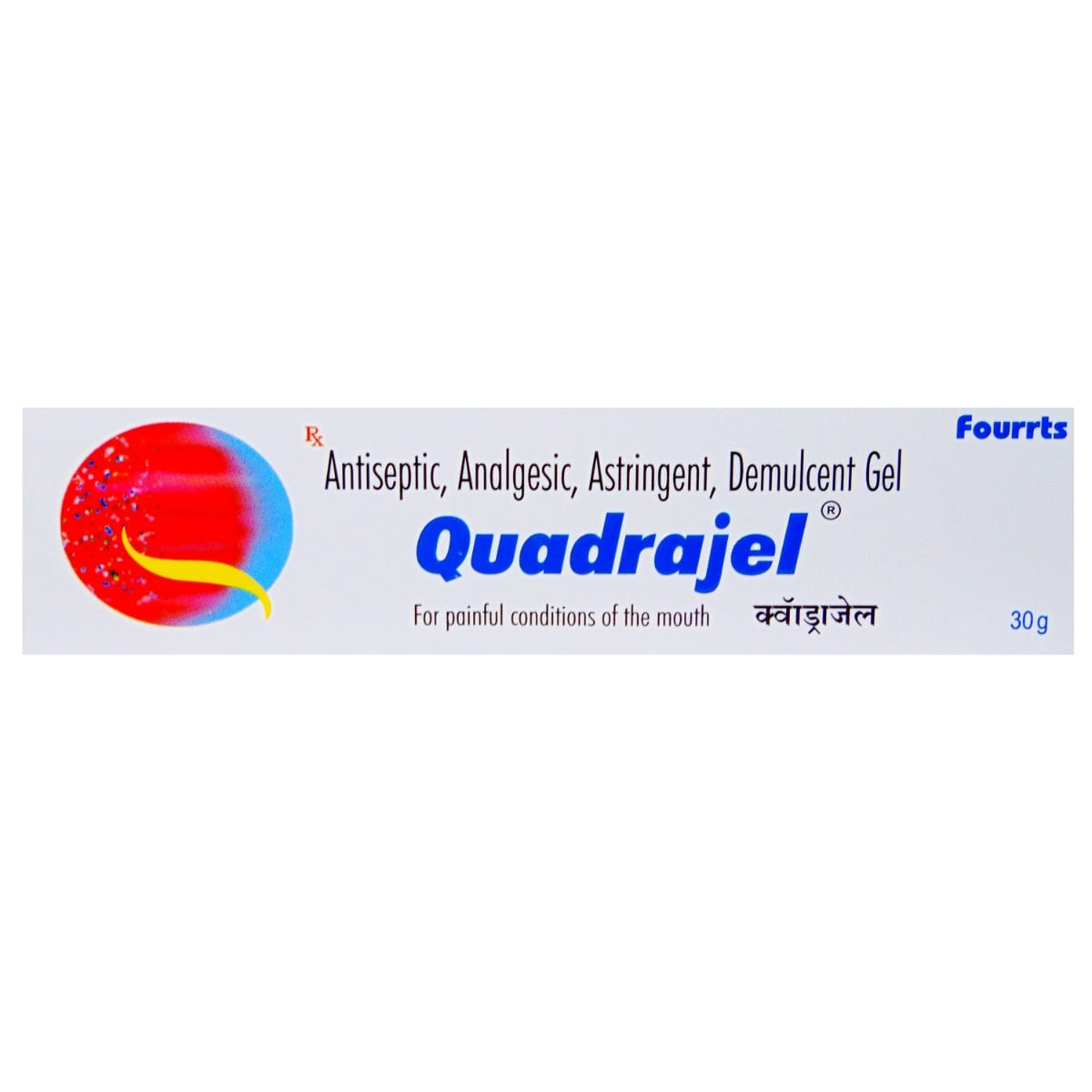 Quadrajel Gel 30 gm, Pack of 1 Gel