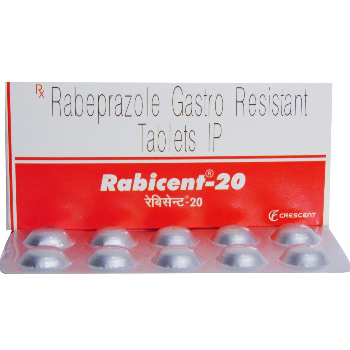 RABICENT TABLET, Pack of 10 TabletS