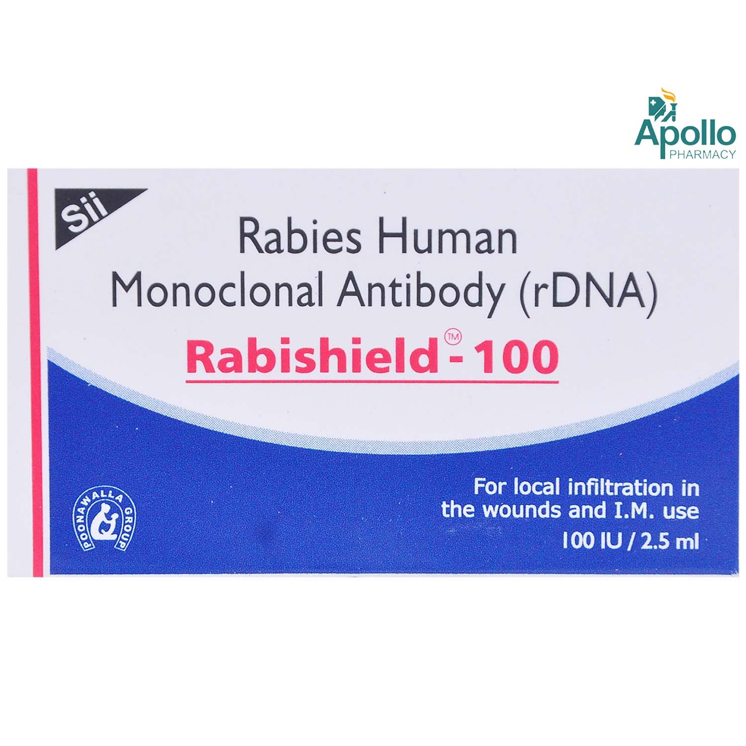 Rabishield-100iu Injection 2.5ml Price, Uses, Side Effects ...