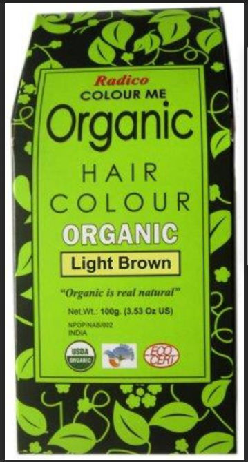 Buy Radico Org Hair Colour Light Brown 100g Online
