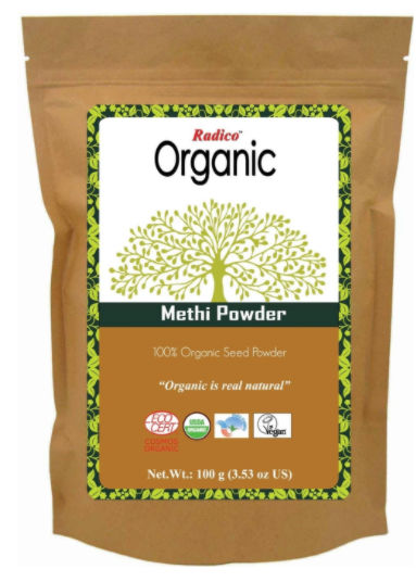 Buy Radico Organic Methi Powder, 100 gm Online