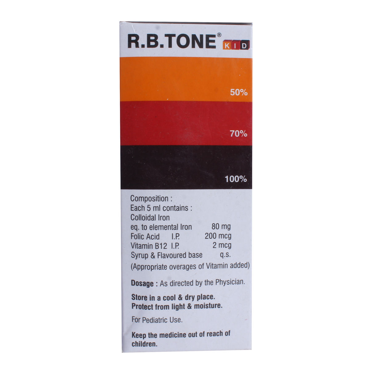 R.B Tone Kid Syrup 100 Ml Price, Uses, Side Effects, Composition ...