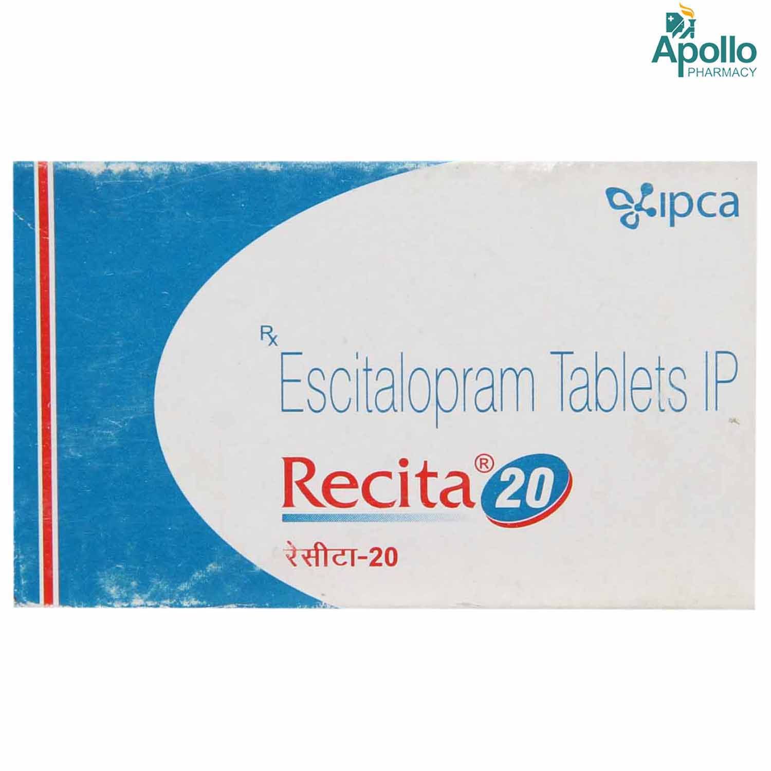 RECITA 20MG TABLET Price, Uses, Side Effects, Composition - Apollo 24|7