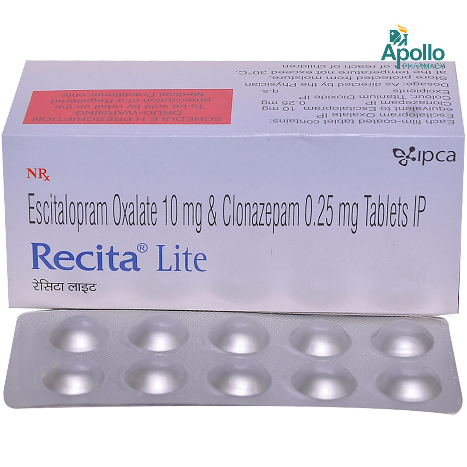 RECITA LITE TABLET Price, Uses, Side Effects, Composition - Apollo Pharmacy