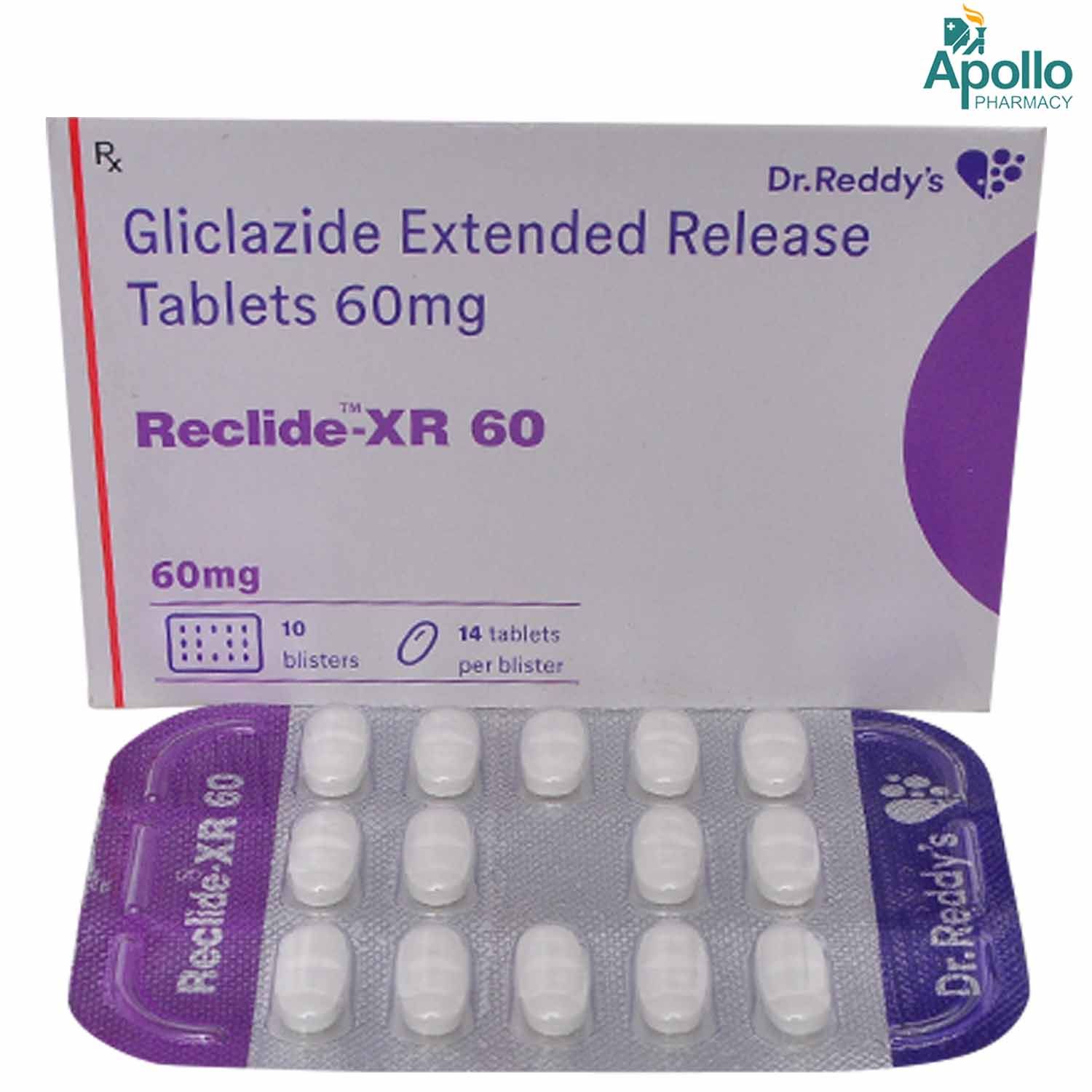 ReclideXR 60 Tablet 14's Price, Uses, Side Effects, Composition