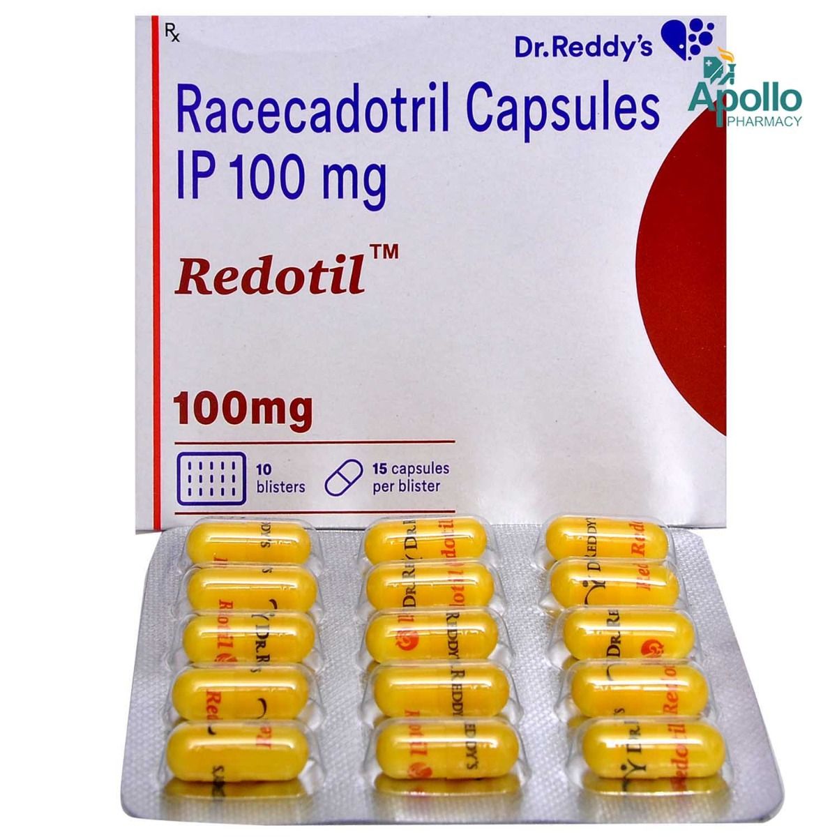 Redotil 100 mg Capsule 15's Price, Uses, Side Effects, Composition
