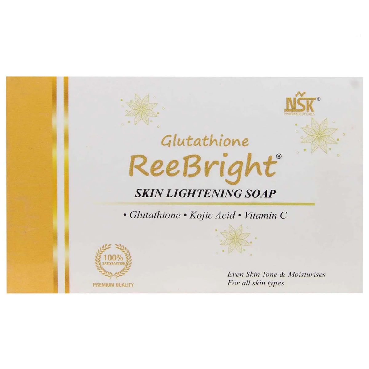 ReeBright Skin Lightening Soap 75 gm, Pack of 1 