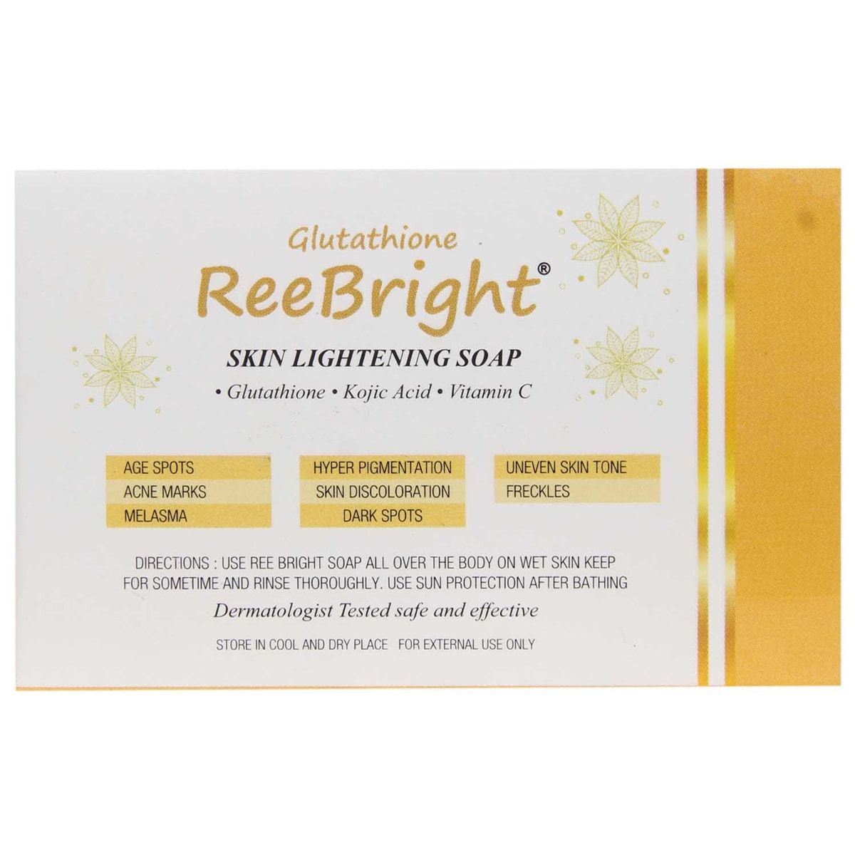 ReeBright Skin Lightening Soap 75 gm, Pack of 1 
