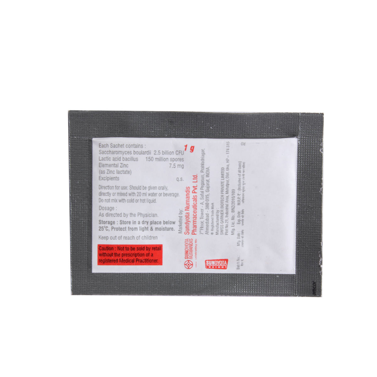 Reflora Z Sachet 1 gm Price, Uses, Side Effects, Composition Apollo