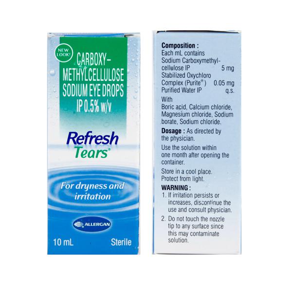 Refresh Tears Eye Drops 10 ml Price, Uses, Side Effects, Composition