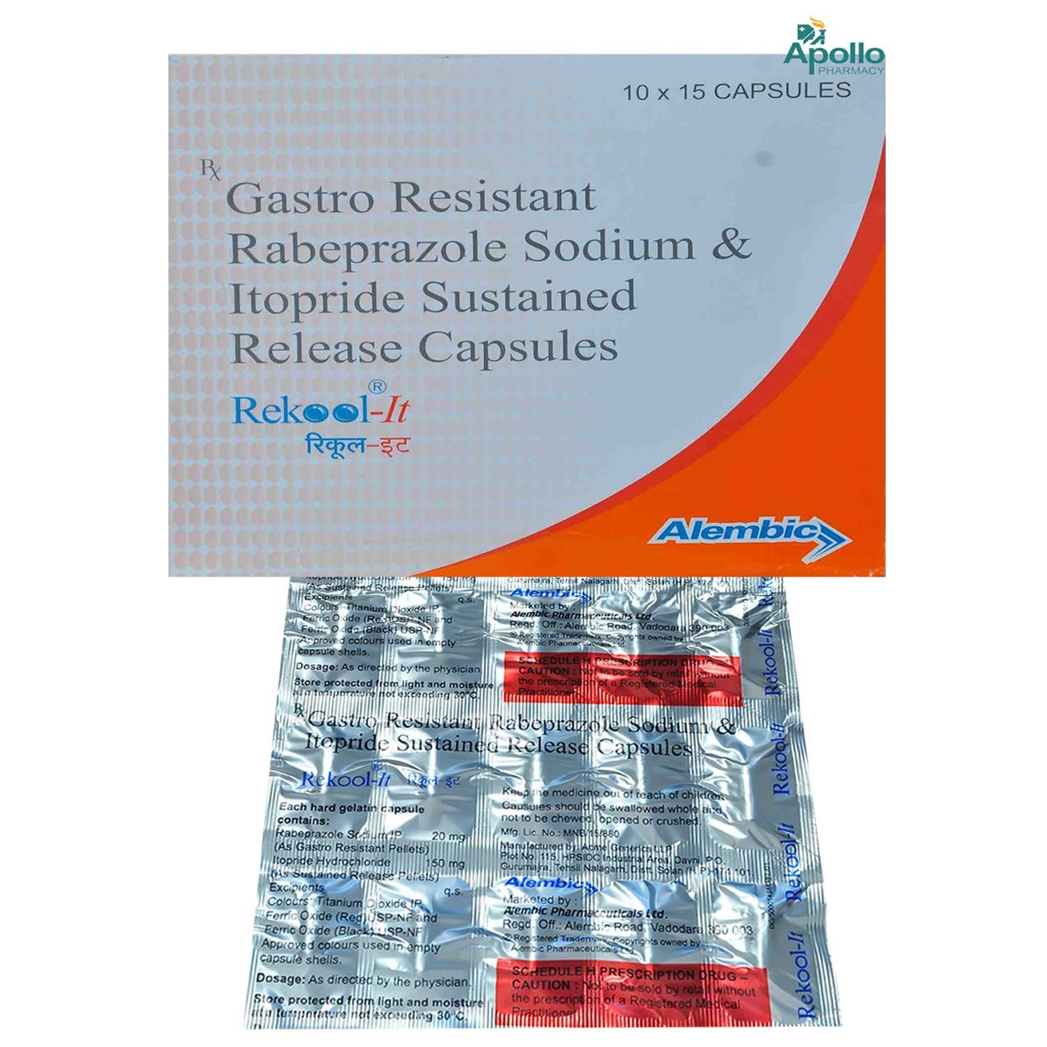Rekool-It Capsule 15's Price, Uses, Side Effects, Composition - Apollo ...