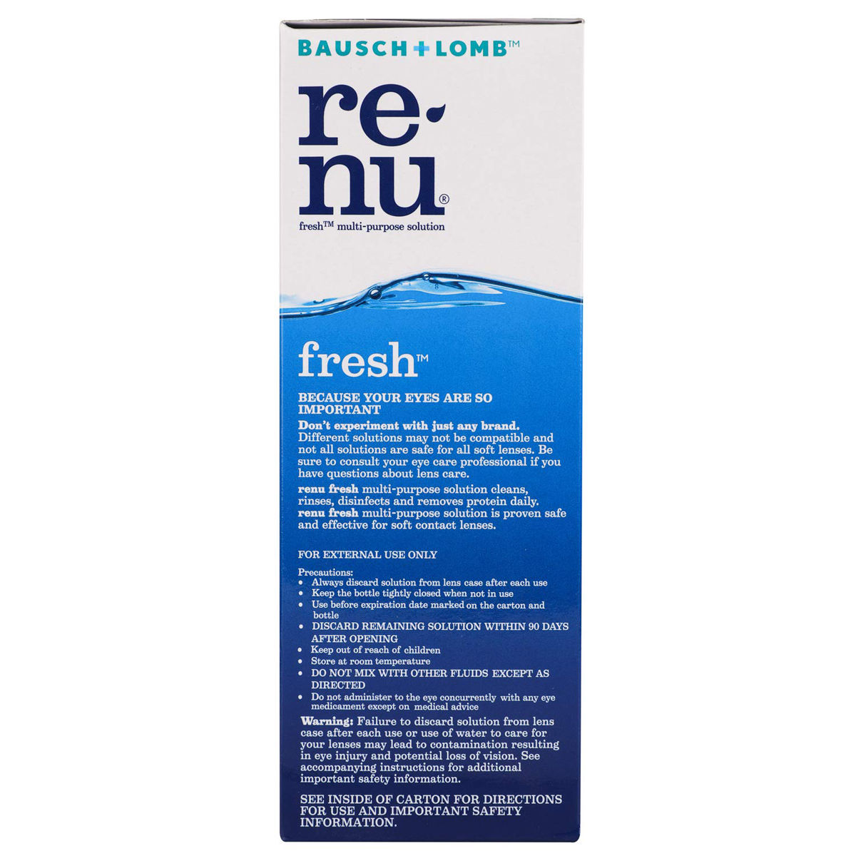 Renu Fresh MultiPurpose Solution, 500 ml Price, Uses, Side Effects