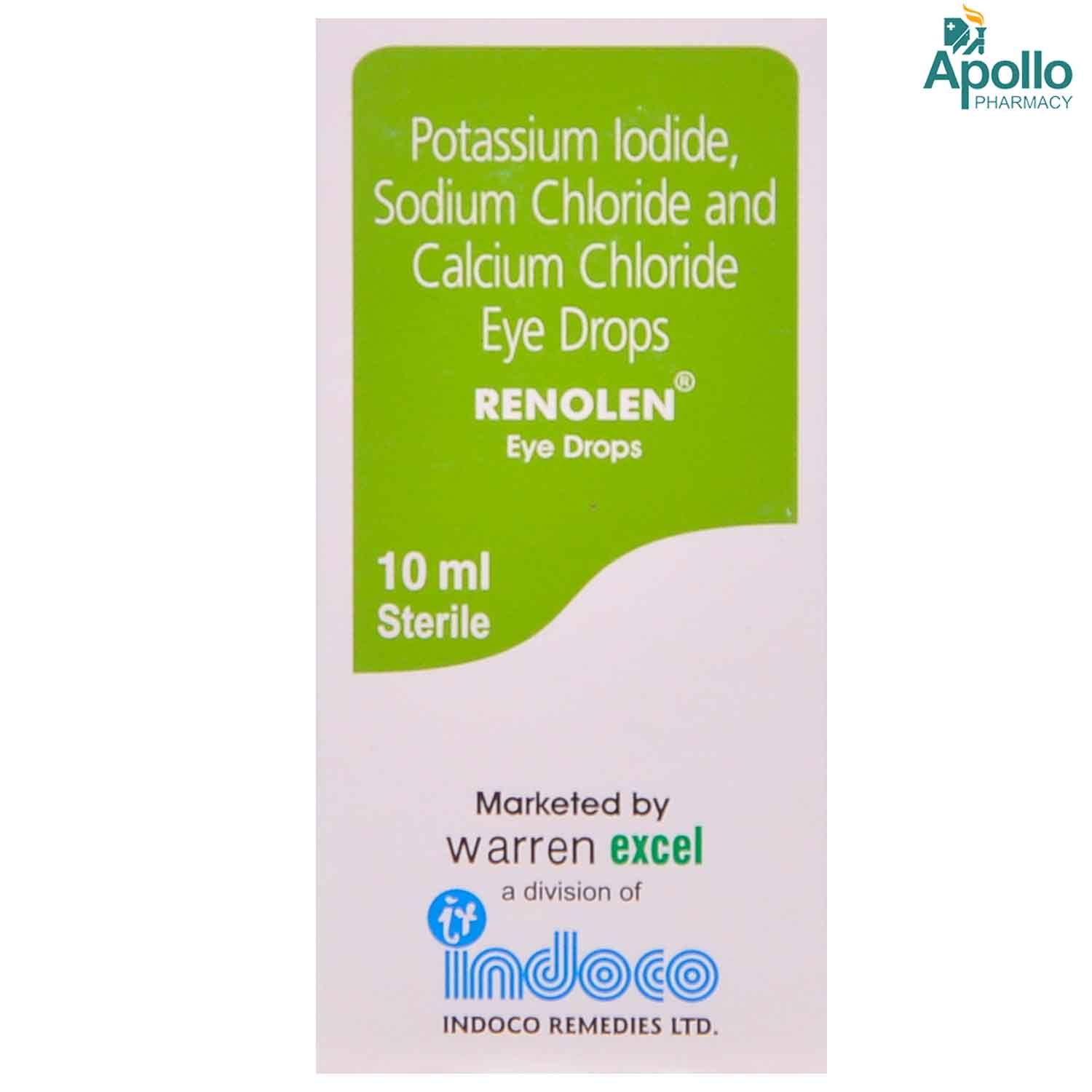 RENOLEN EYE DROPS 10ML Price, Uses, Side Effects, Composition Apollo Pharmacy