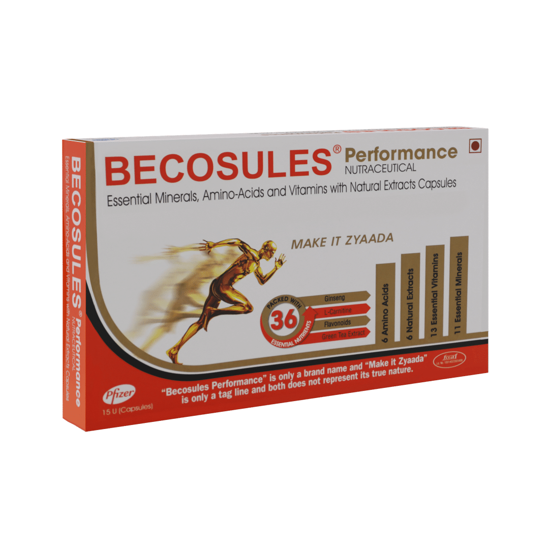 Becosules Performance Capsule 15's Price, Uses, Side Effects ...