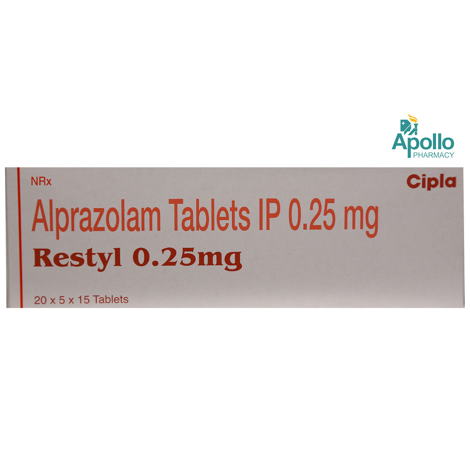 Alprazolam 0.25 Mg Tablet