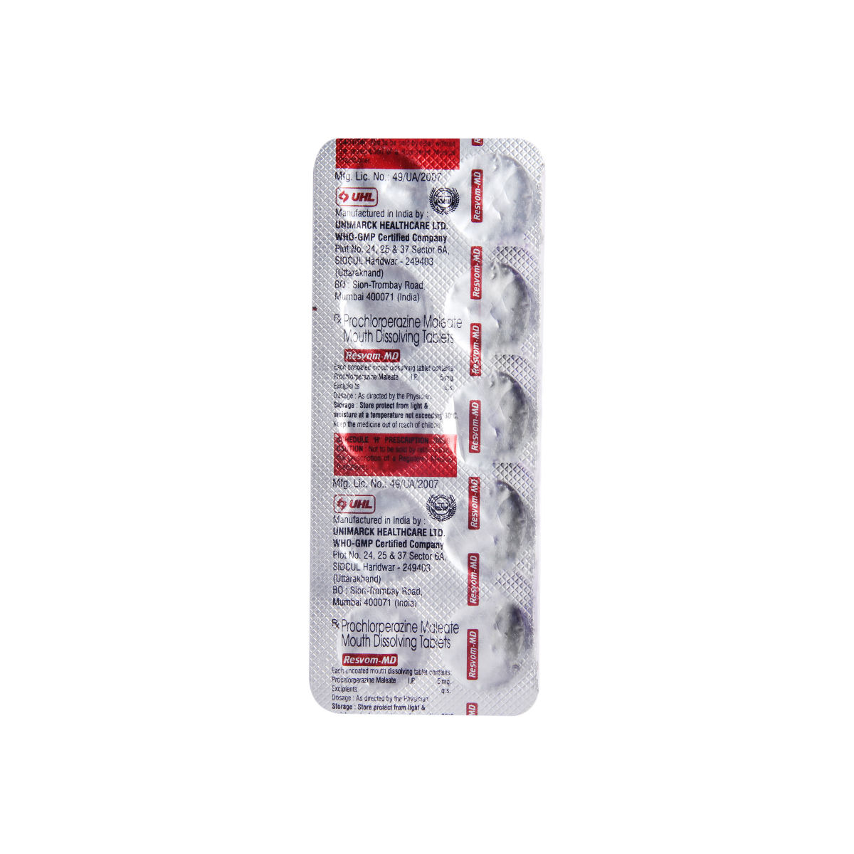 Resvom Md Tablet 10's Price, Uses, Side Effects, Composition - Apollo ...