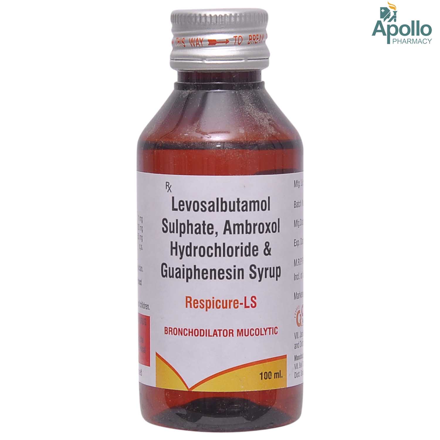 ASCORIL LS EXPECTORANT 100ML SYRUP Price, Uses, Side Effects