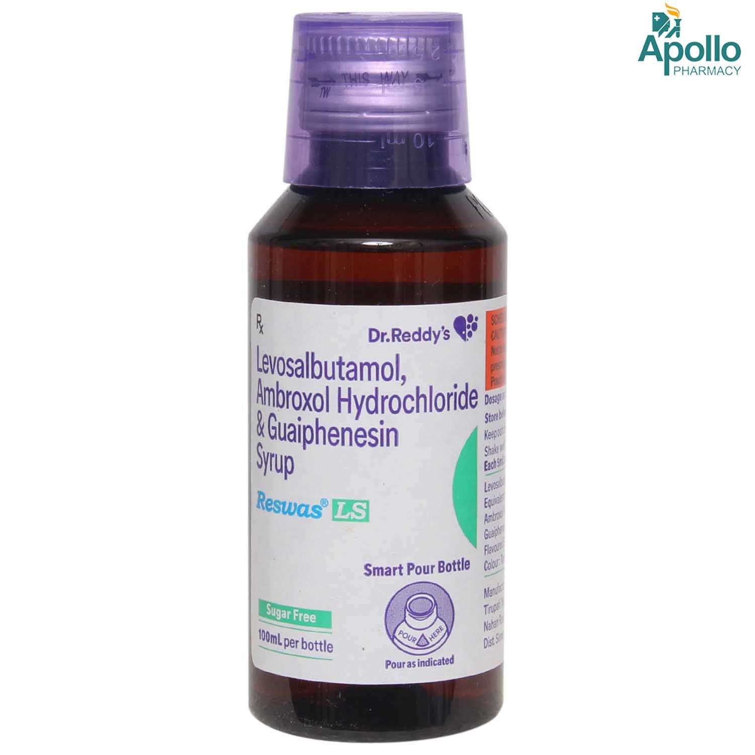 Reswas LS Sugar Free Syrup 100 ml Price, Uses, Side Effects