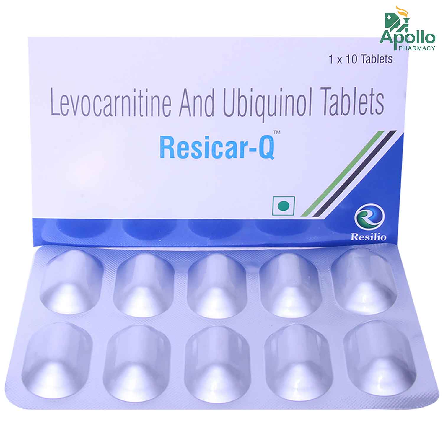 ResicarQ Tablet 10's Price, Uses, Side Effects, Composition Apollo