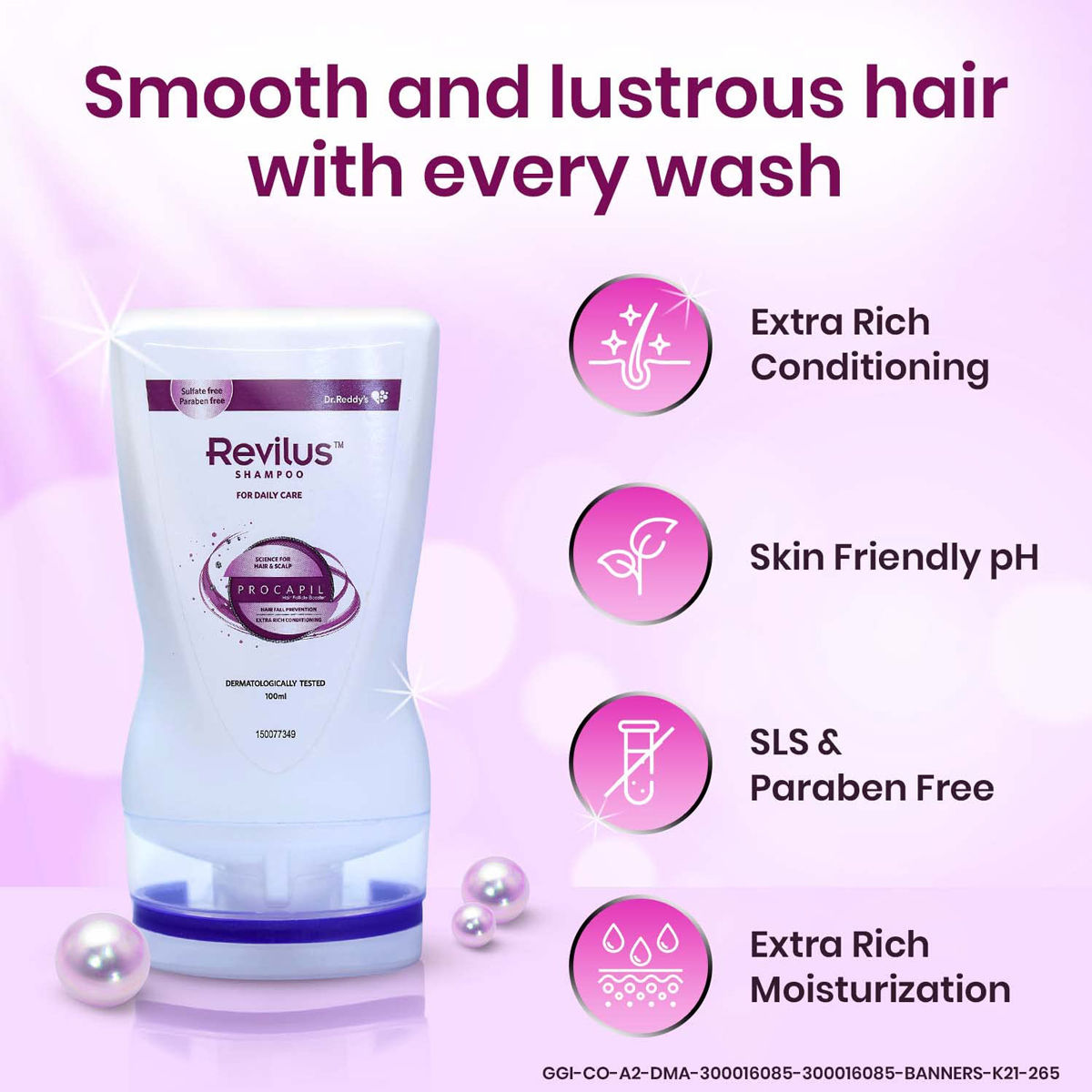 Revilus Shampoo, 100 ml Price, Uses, Side Effects, Composition Apollo