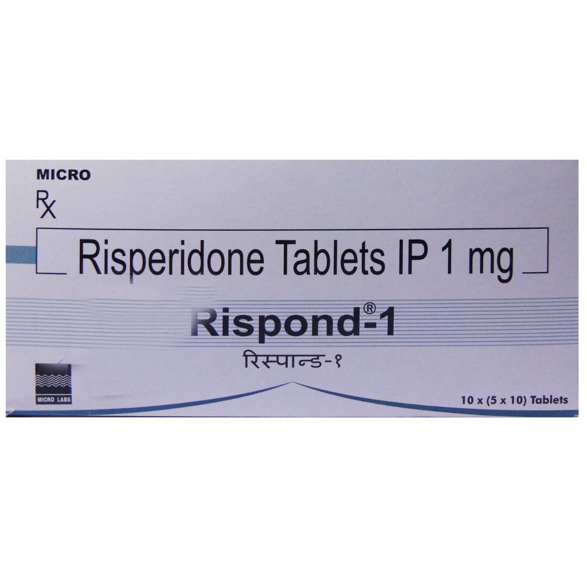 RISPOND 1MG TABLET, Pack of 10 TabletS