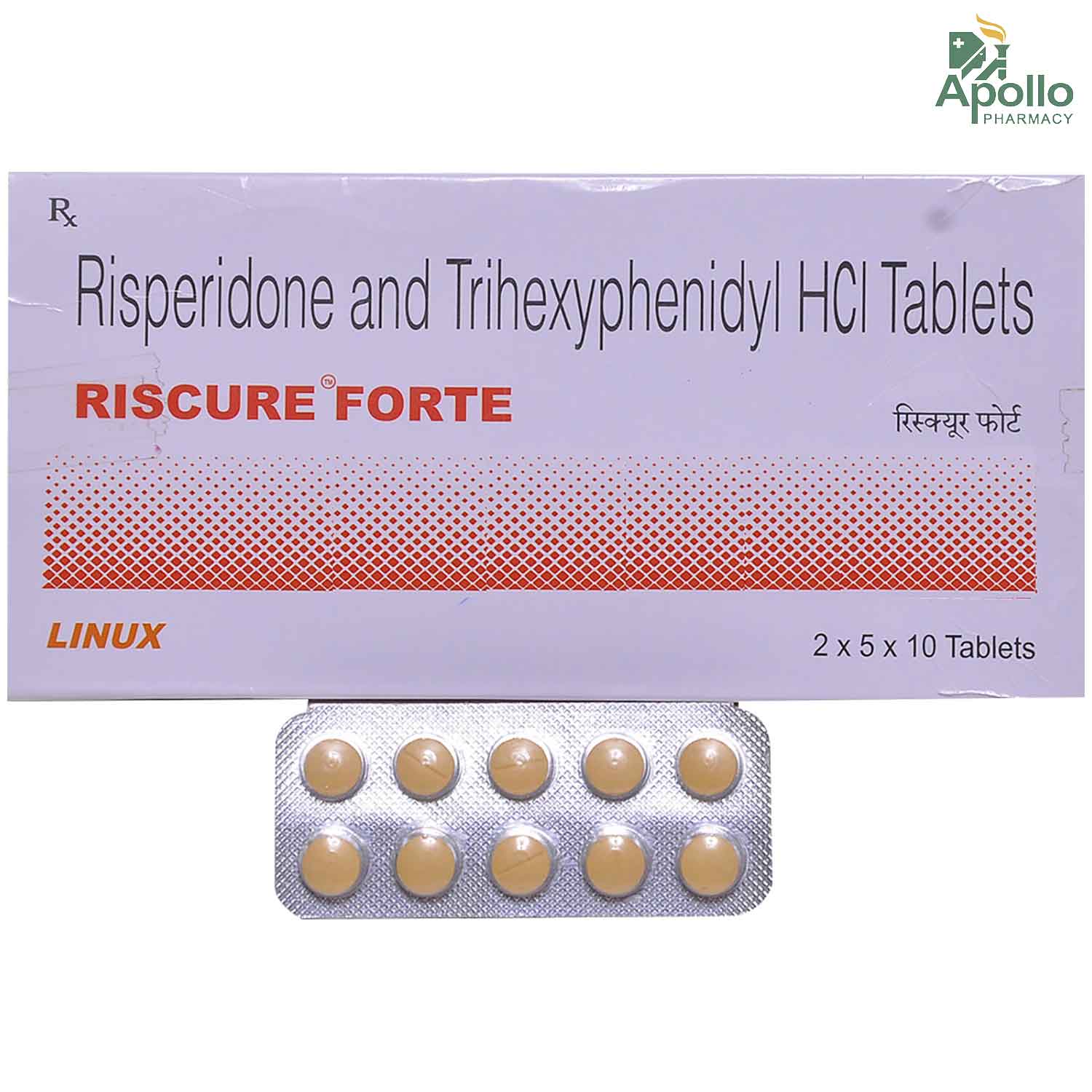 Riscure Forte Tablet 10's Price, Uses, Side Effects, Composition ...