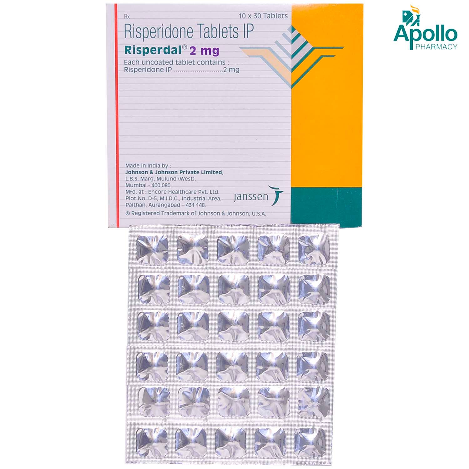 Risperdal 2mg Tablet 30s Price, Uses, Side Effects, Composition