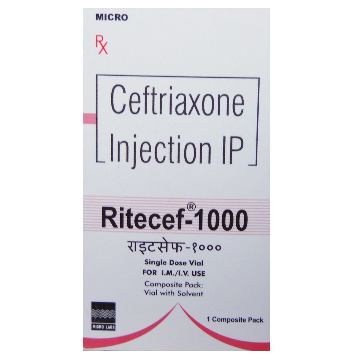 Ritecef 1000mg Injection Price, Uses, Side Effects, Composition ...