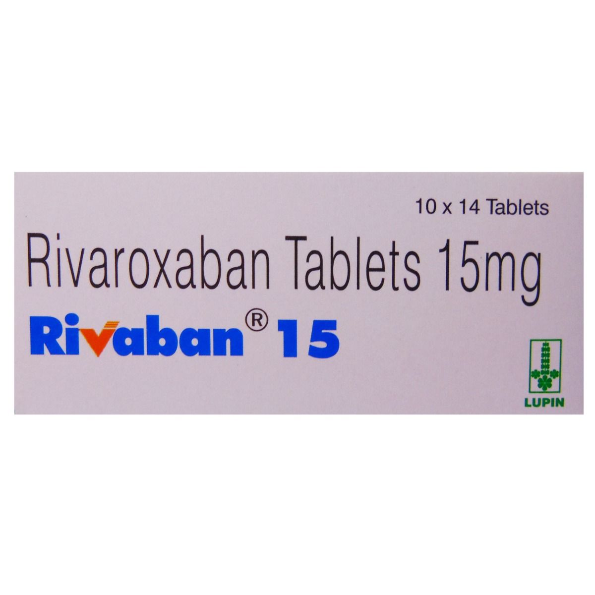 Rivaban 15 Tablet 14's, Pack of 14 TABLETS