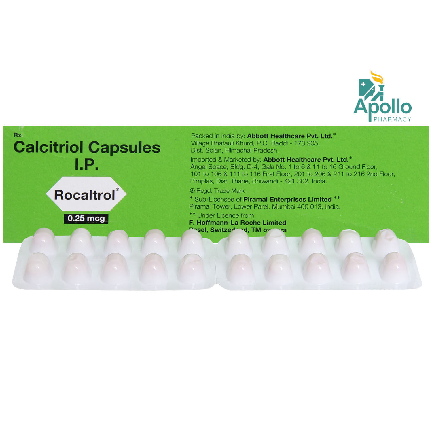 Rocaltrol 0 25 Mcg Capsule 10 S Price Uses Side Effects Composition Apollo Pharmacy