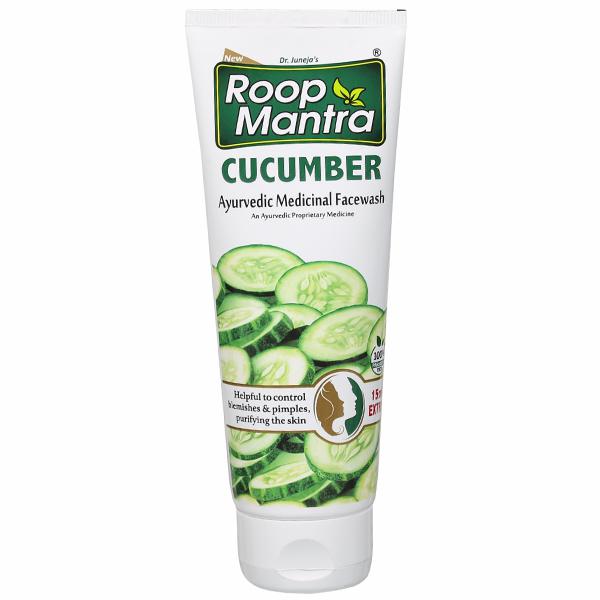 Buy Roop Mantra Cucumber Face Wash, 100 ml (Free 15 ml Extra) Online