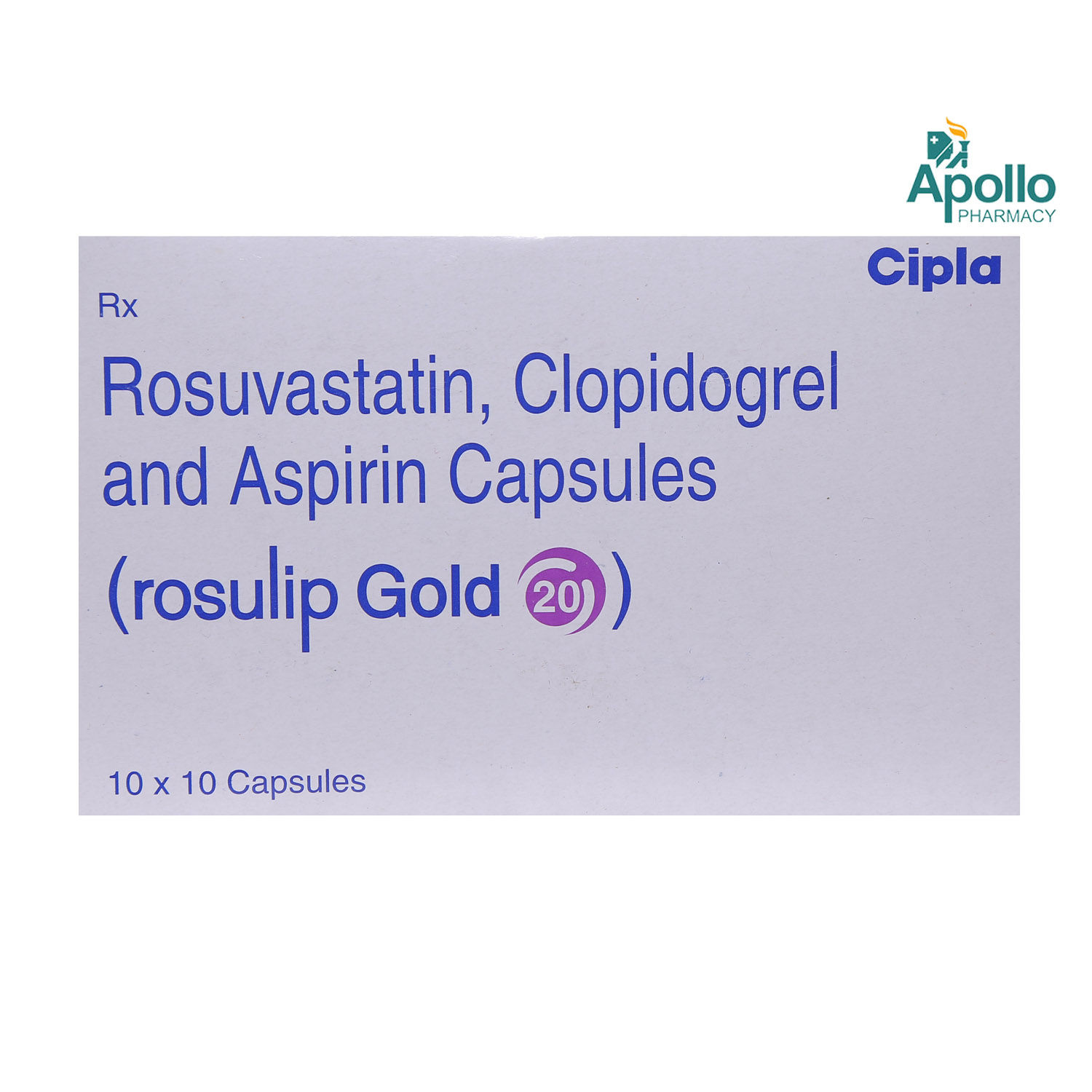 Rosulip Gold 20 Capsule 10's Price, Uses, Side Effects ...