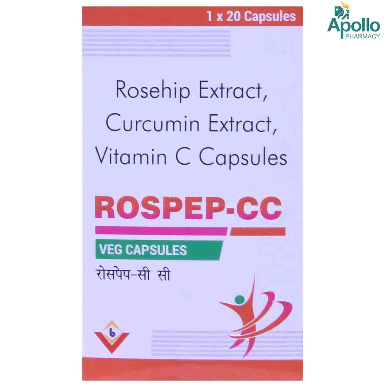 Rospep CC Capsule 20's, Pack of 1 CAPSULE