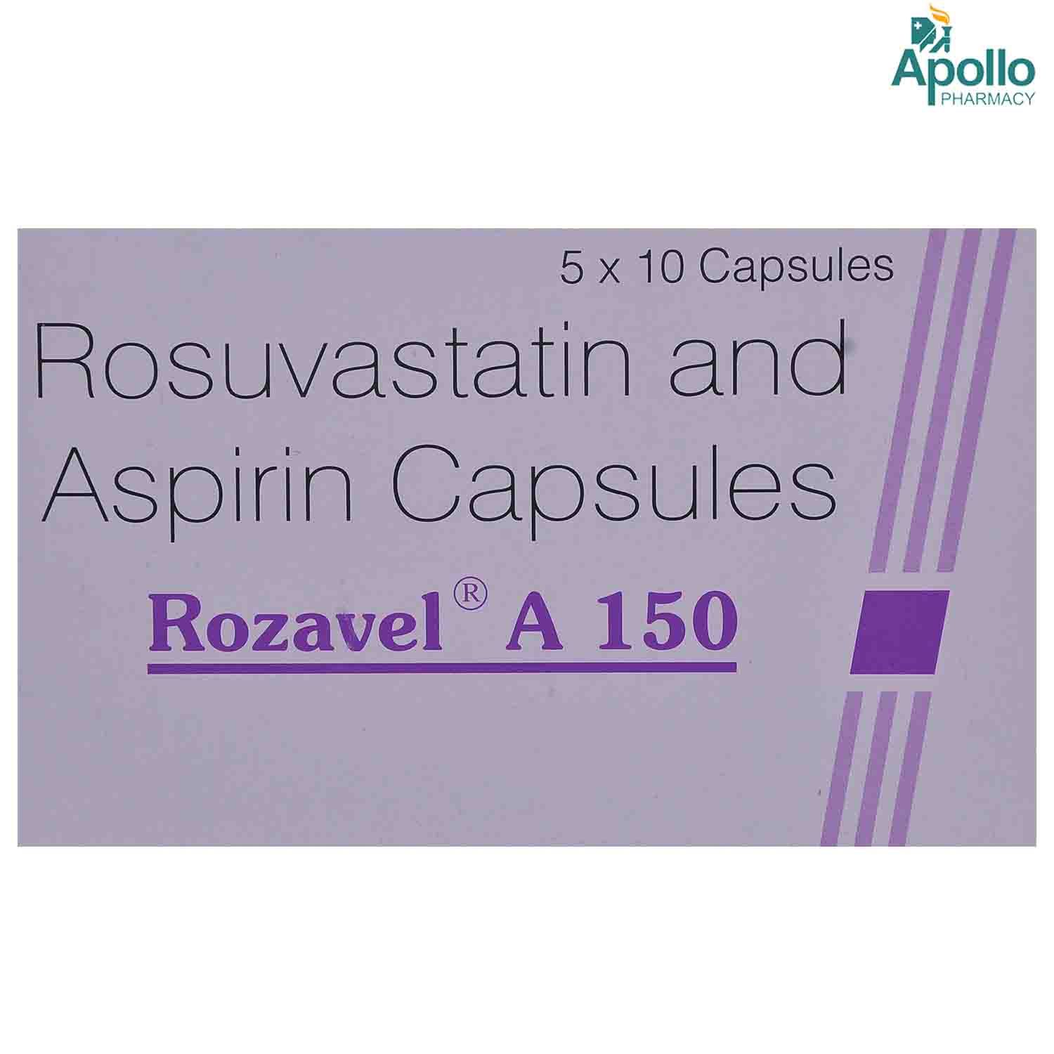Rozavel A 150 Capsule 10's Price, Uses, Side Effects, Composition