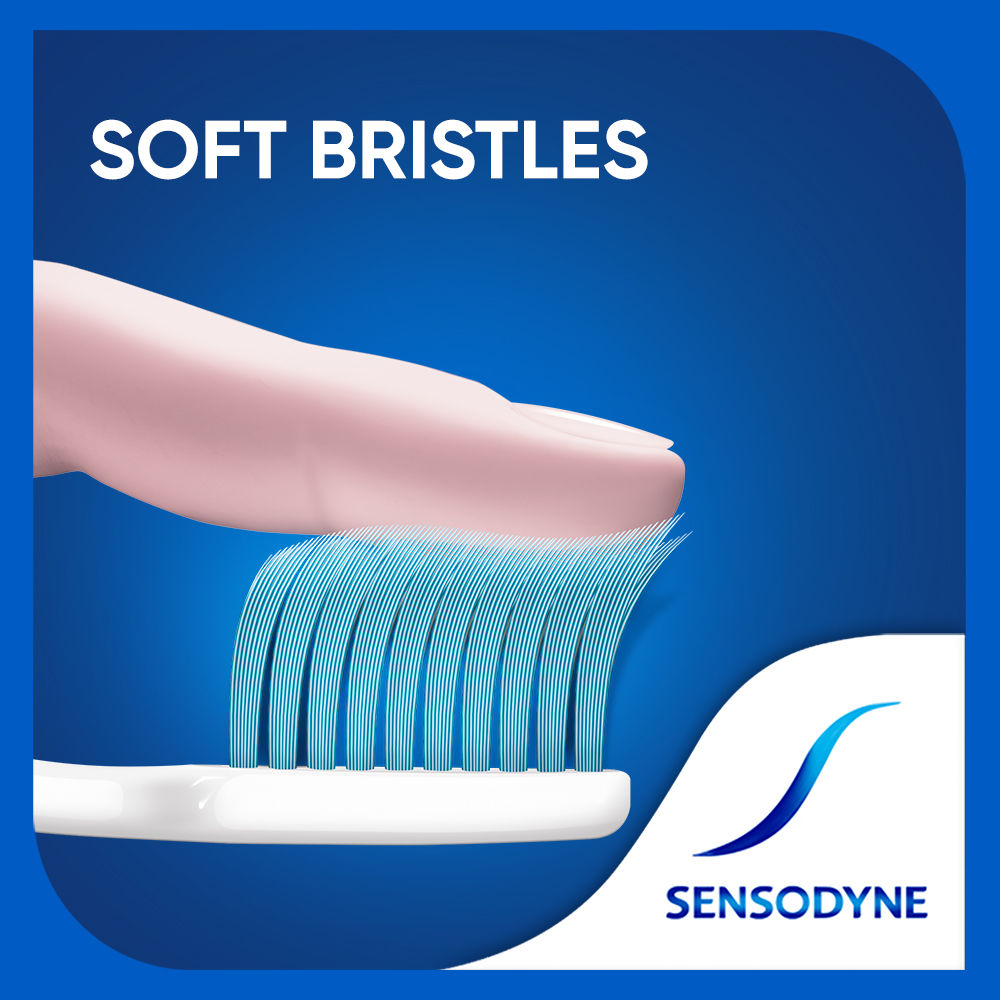 Sensodyne Sensitive Soft Toothbrush, 3 Count (Buy 2 Get 1 Free), Pack of 1 