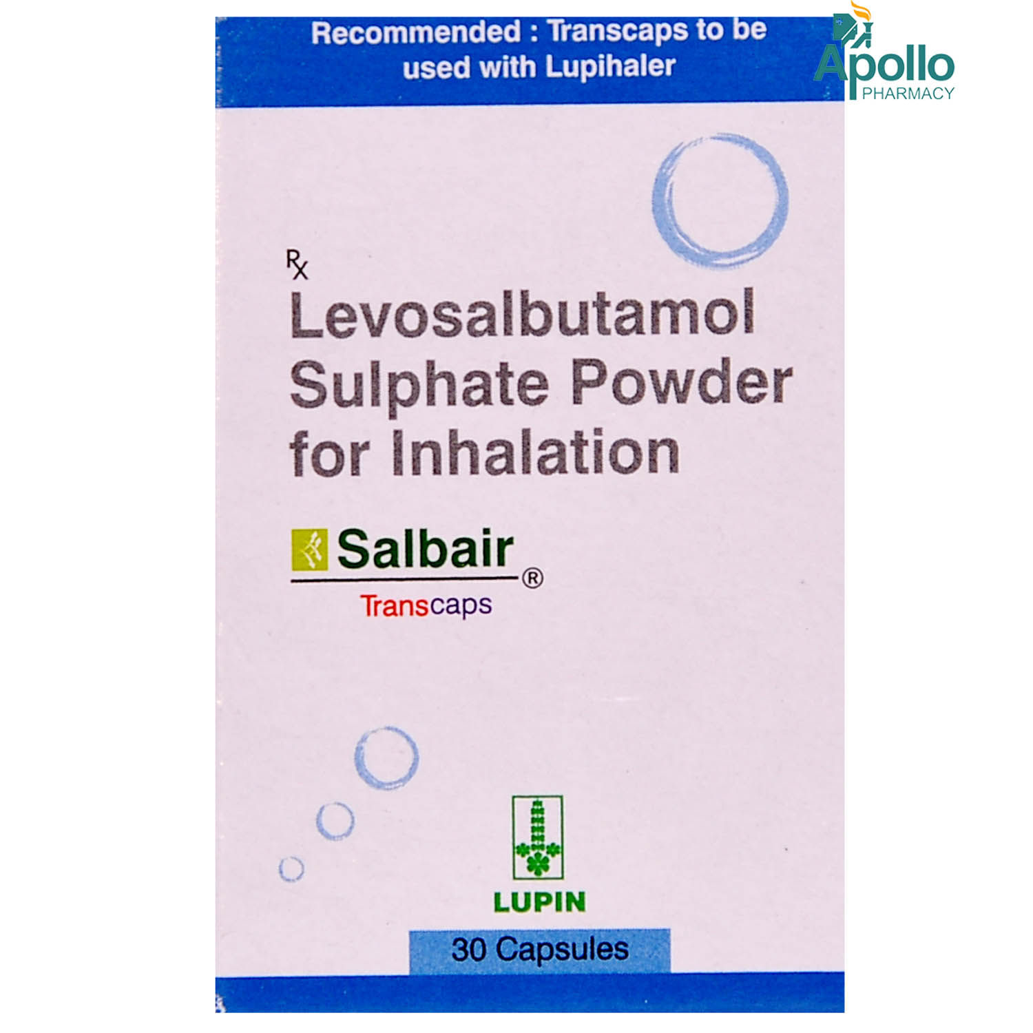 Salbair Transcaps 30's Price, Uses, Side Effects, Composition - Apollo ...