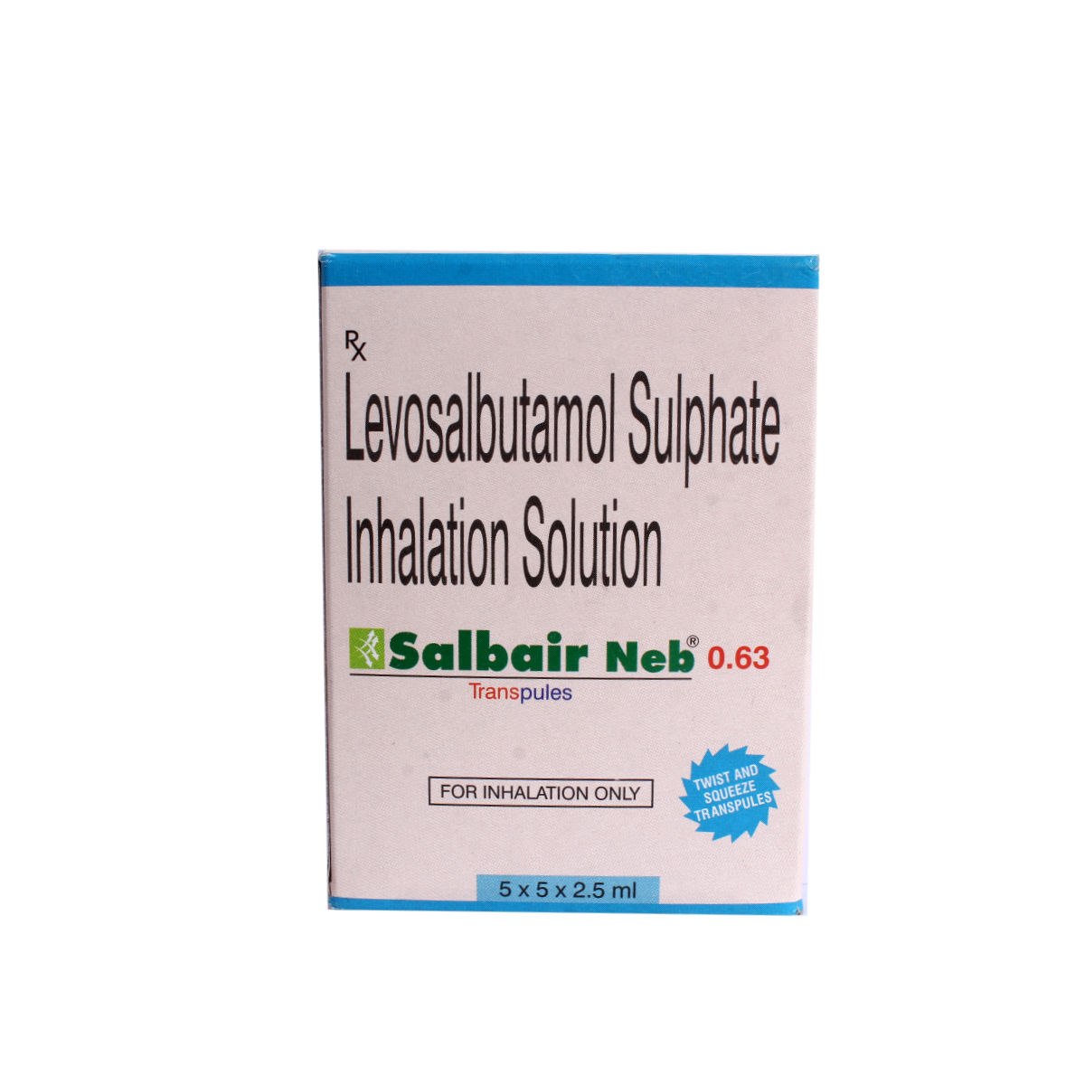 Salbair Neb Transpules 0.63 mg 1's Price, Uses, Side Effects ...