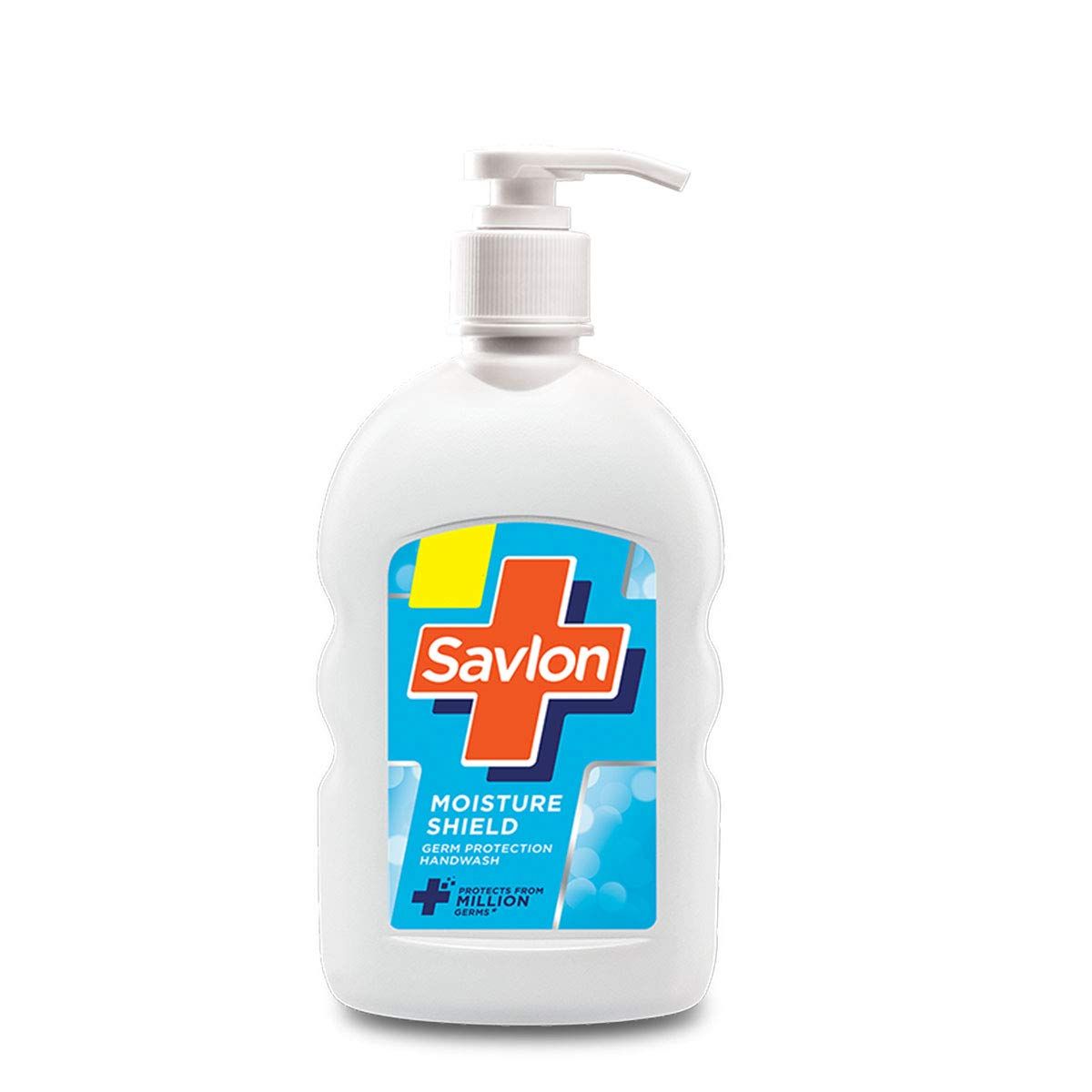 Savlon Moisture Shield Germ Protection Handwash, 200 ml, Pack of 1 