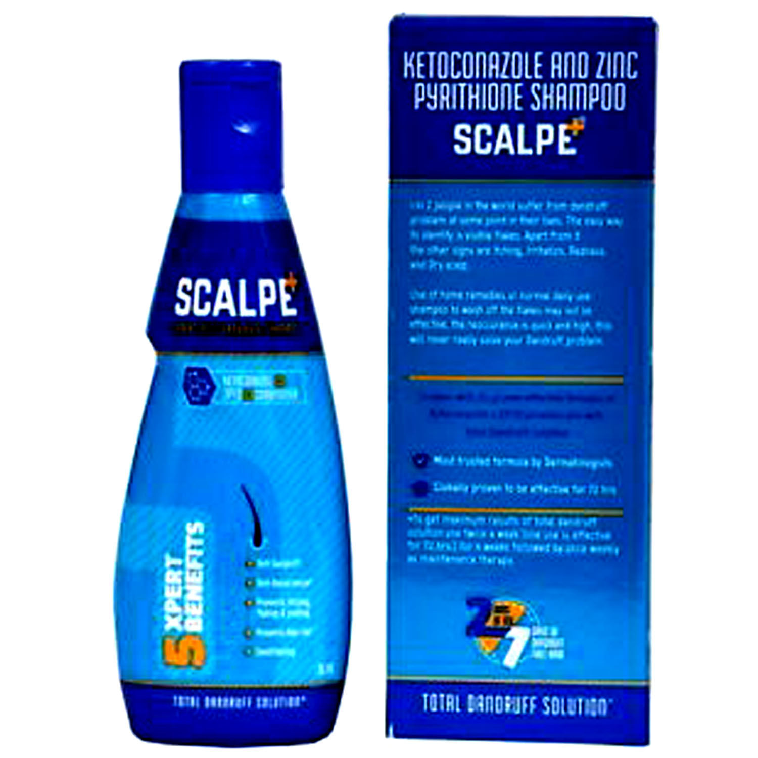 Buy Scalpe+ Expert Anti Dandruff Shampoo 75 ml Online