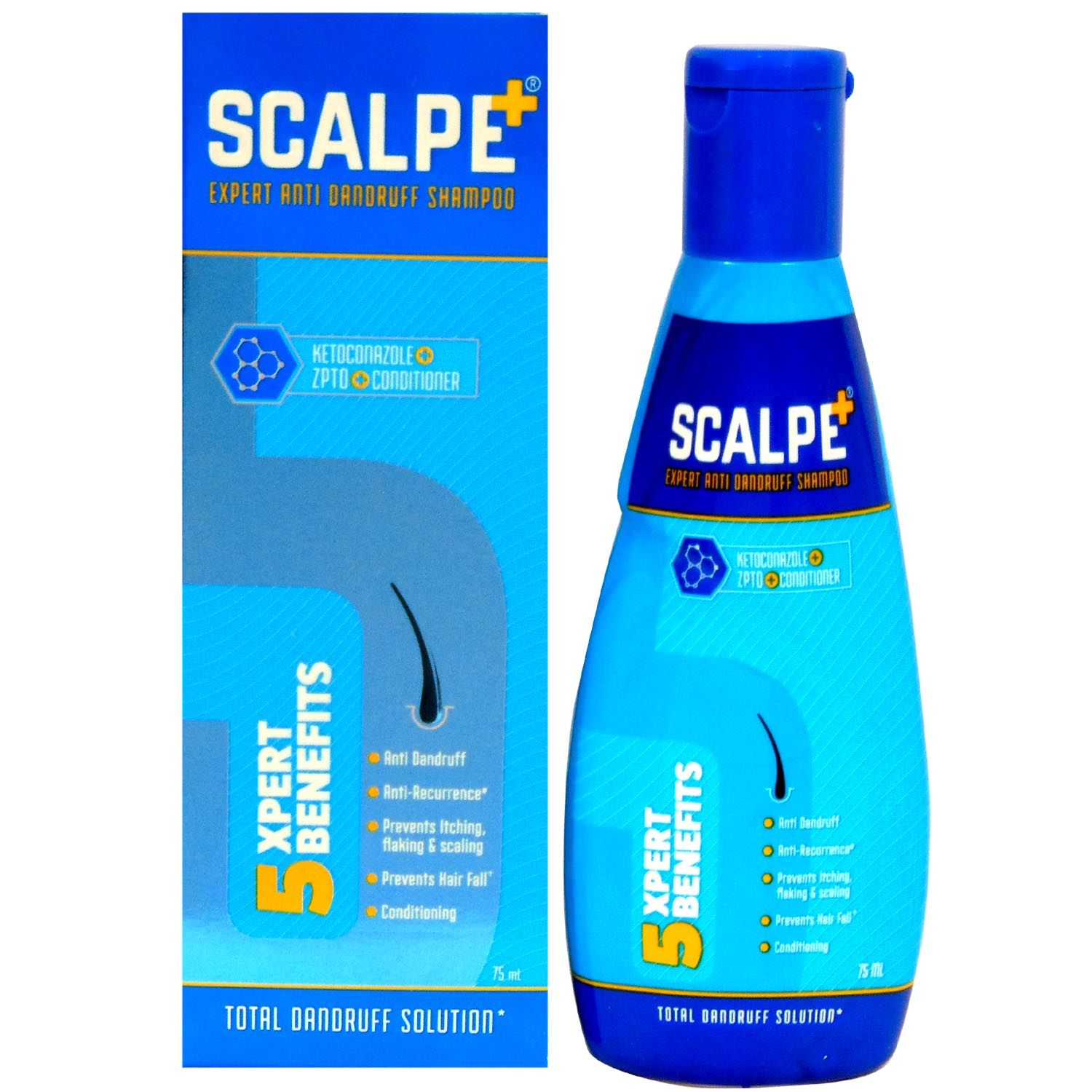 Scalpe+ Expert Anti Dandruff Shampoo 75 ml Price, Uses, Side Effects ...