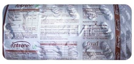 Intrene Veg Capsule 20's, Pack of 20 S