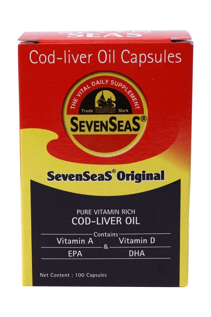 Buy Sevenseas Original 300Mg Cod-Liver Oil, 100 Capsules Online