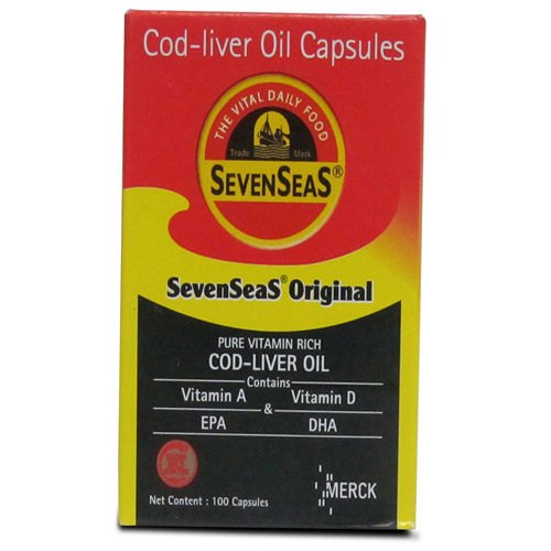 Buy Sevenseas Original 300Mg Cod-Liver Oil, 100 Capsules Online
