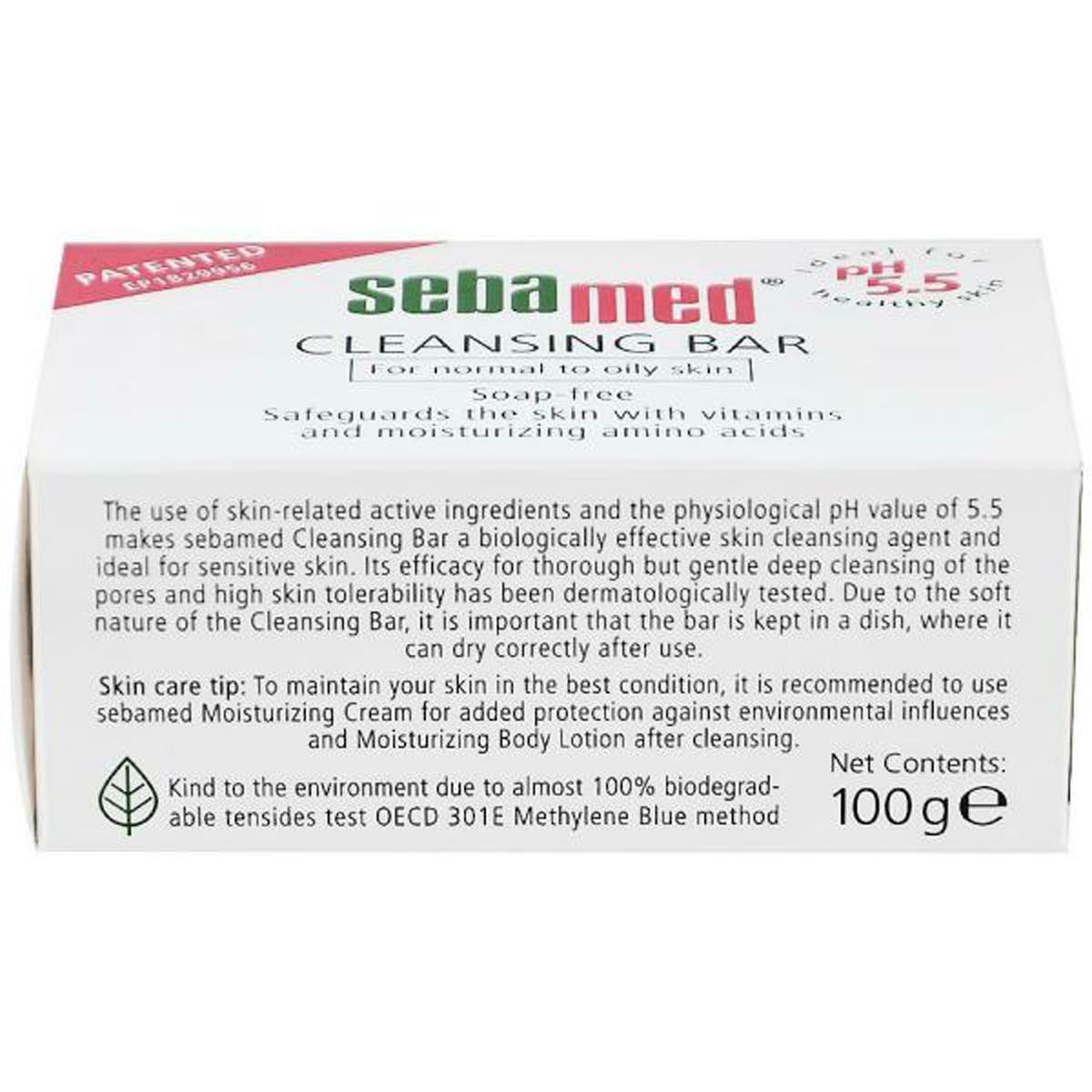 Sebamed Cleansing Bar, 100 gm Price, Uses, Side Effects, Composition