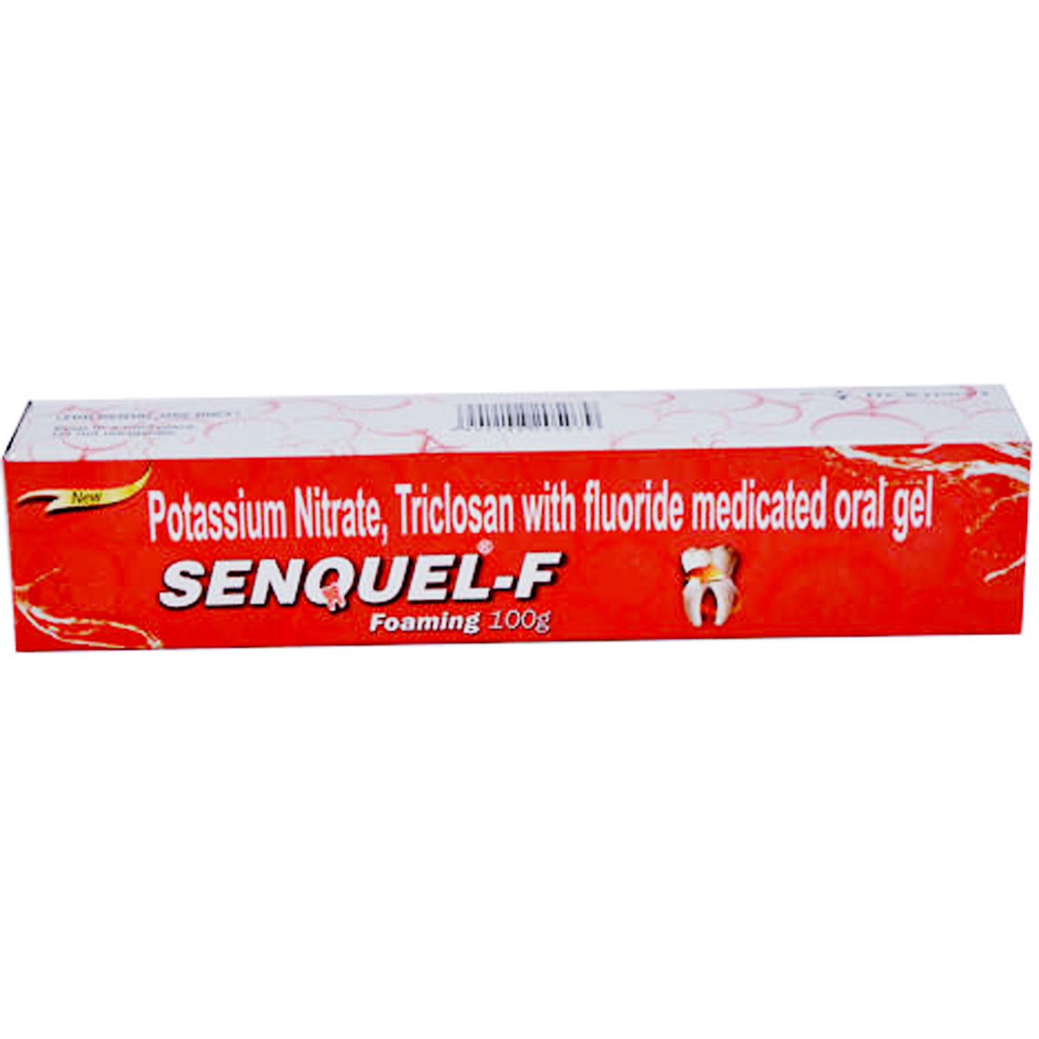 Buy Senquel - F Foaming Medicated Oral Gel, 50 gm Online
