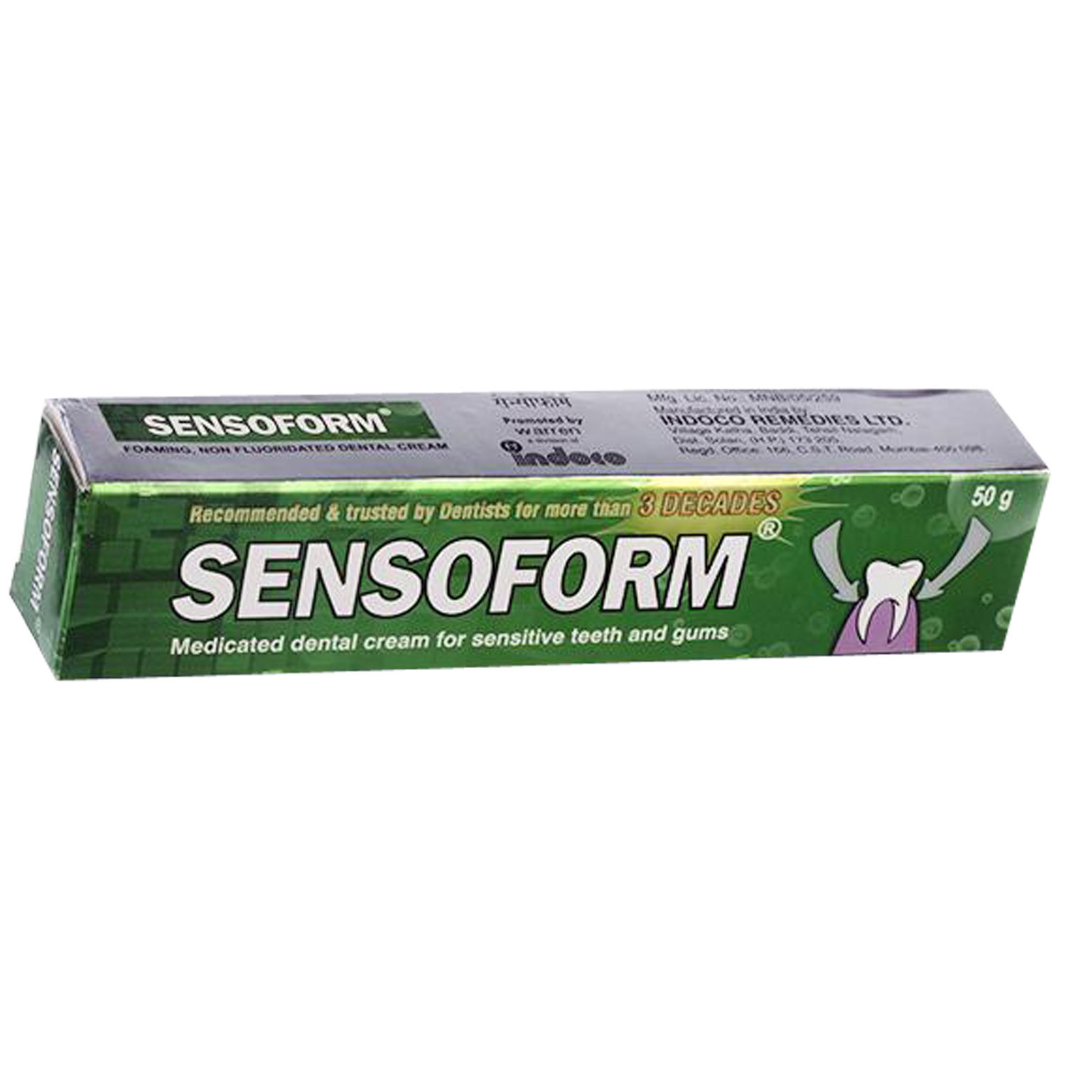 Buy Sensoform Medicated Dental Cream, 50 gm Online