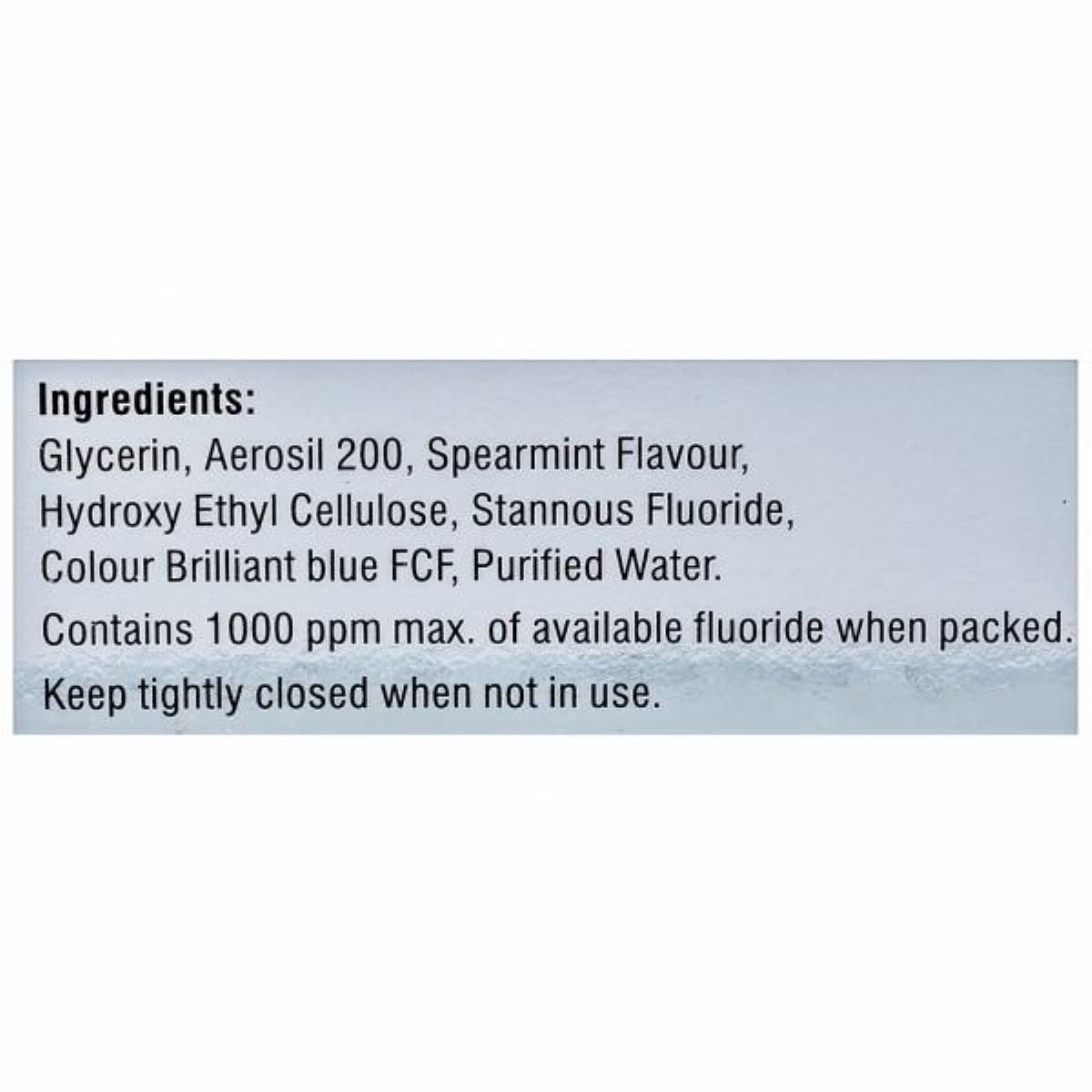 Senolin SF Sensitive Teeth & Cavity Protection Gel Toothpaste, 50 gm ...